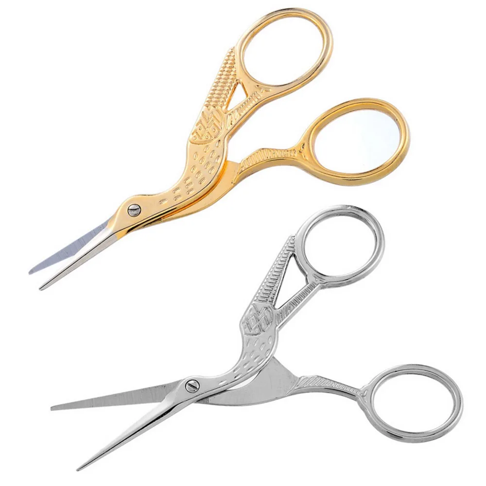 Vintage Stainless Steel Scissors Embroidery Sewing Tools Crane Shape Stork Measures Retro Craft Shears Cross Stitch Scissors
Vintage Stainless Steel Scissors Embroidery Sewing Tools Crane Shape Stork Measures Retro Craft Shears Cross Stitch Scissors