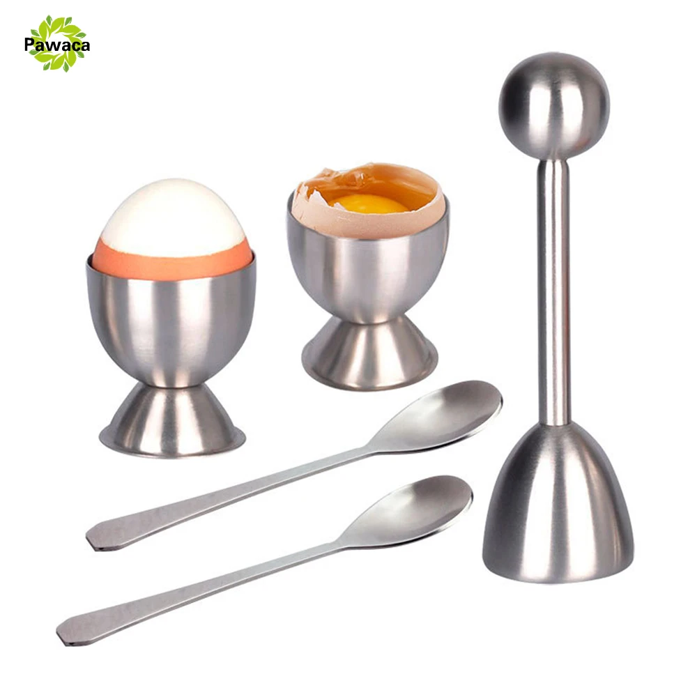 5pcs/set Stainless Steel Boiled Eggs Topper Shell Top Egg Separator Cutter Egg Knocker Opener Egg Accessories Kitchen Egg Tools
5pcs/set Stainless Steel Boiled Eggs Topper Shell Top Egg Separator Cutter Egg Knocker Opener Egg Accessories Kitchen Egg Tools