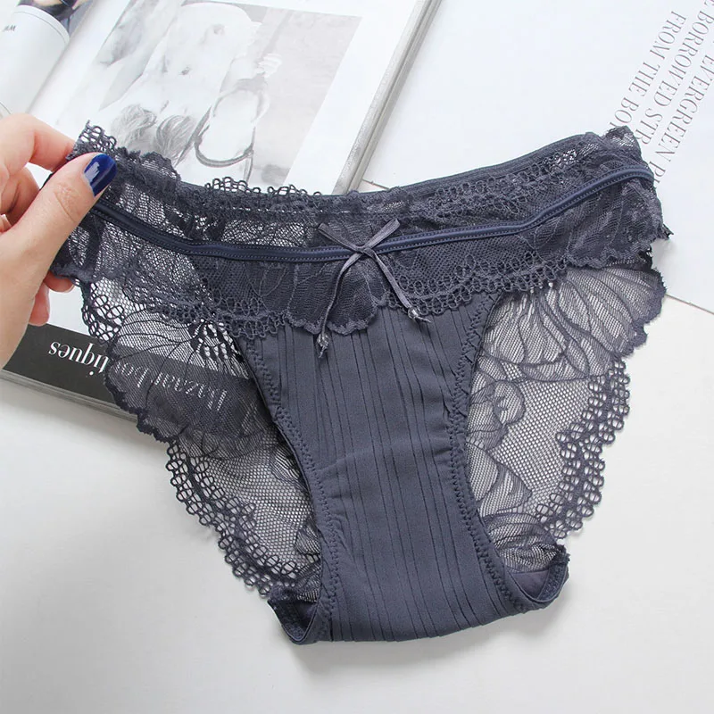 QA085 High quality mesh lace cotton low waist cute girls panties seductive transparent sexy underwear women briefs
QA085 High quality mesh lace cotton low waist cute girls panties seductive transparent sexy underwear women briefs