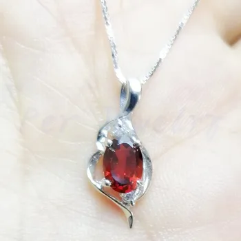 Natural real garnet necklace pendant Free shipping 925 sterling silver 1ct gemstone Fine jewelry #C943011
Natural real garnet necklace pendant Free shipping 925 sterling silver 1ct gemstone Fine jewelry #C943011