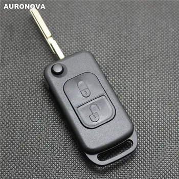 AURONOVA New Replace Folding Key Shell for MERCEDES BENZ C E S ML W140 2 Buttons Big Head Uncut Brass Remote Car Key Case
AURONOVA New Replace Folding Key Shell for MERCEDES BENZ C E S ML W140 2 Buttons Big Head Uncut Brass Remote Car Key Case