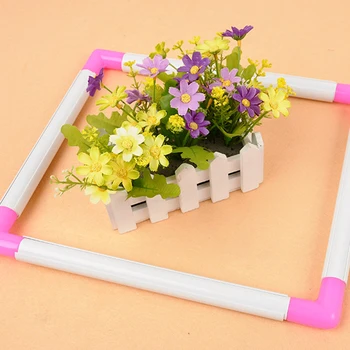 DIY Embroidery Hoop Cross Stitch Craft Tool Sewing Tools Handhold Square Shape Plastic Frame Sewing Craft Accessories DIY Tool
DIY Embroidery Hoop Cross Stitch Craft Tool Sewing Tools Handhold Square Shape Plastic Frame Sewing Craft Accessories DIY Tool