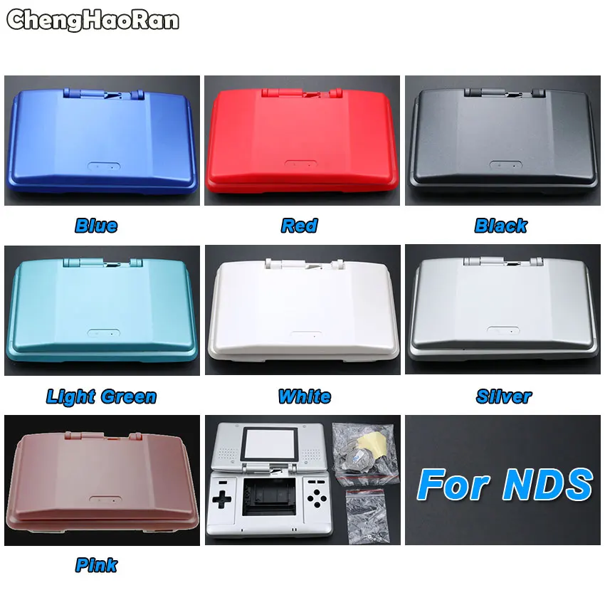 ChengHaoRan 7 Colors Optional Replacement Shell Housing Cover Case Full Set with Button for Nintendo DS for NDS Game Console
ChengHaoRan 7 Colors Optional Replacement Shell Housing Cover Case Full Set with Button for Nintendo DS for NDS Game Console