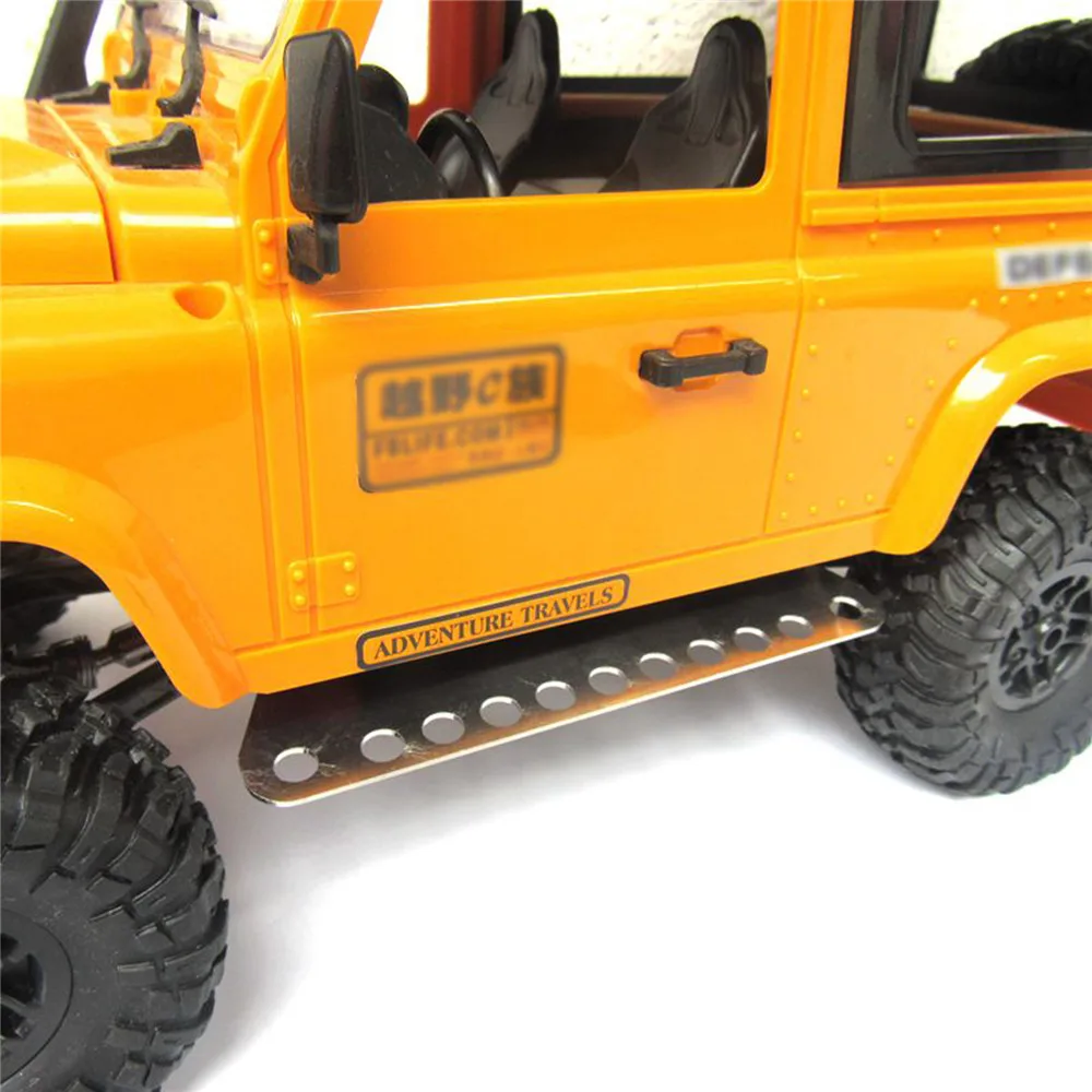 Pedal RC Rojo B-8219R 1 par de piezas de actualizaci/ón de pedal de aleaci/ón de aluminio aptas para el coche Traxxas trx-4 RC