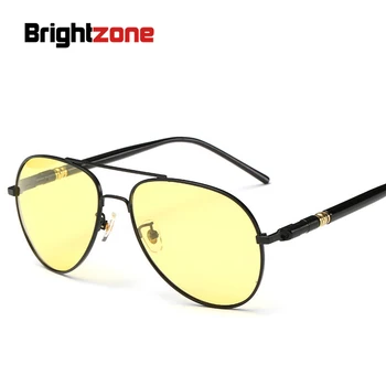 Brightzone Yellow Male Polarized Lens Mirror Drive Mirror anti-Glare Night Vision Goggles Toad Glasses oculos de sol gafas
Brightzone Yellow Male Polarized Lens Mirror Drive Mirror anti-Glare Night Vision Goggles Toad Glasses oculos de sol gafas