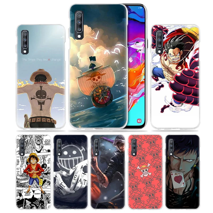 Чехол аниме для Samsung Galaxy A50 A70 A20e A40 A30 A20 A10 A70s A51 A9 A7 2018 жесткий прозрачный чехол