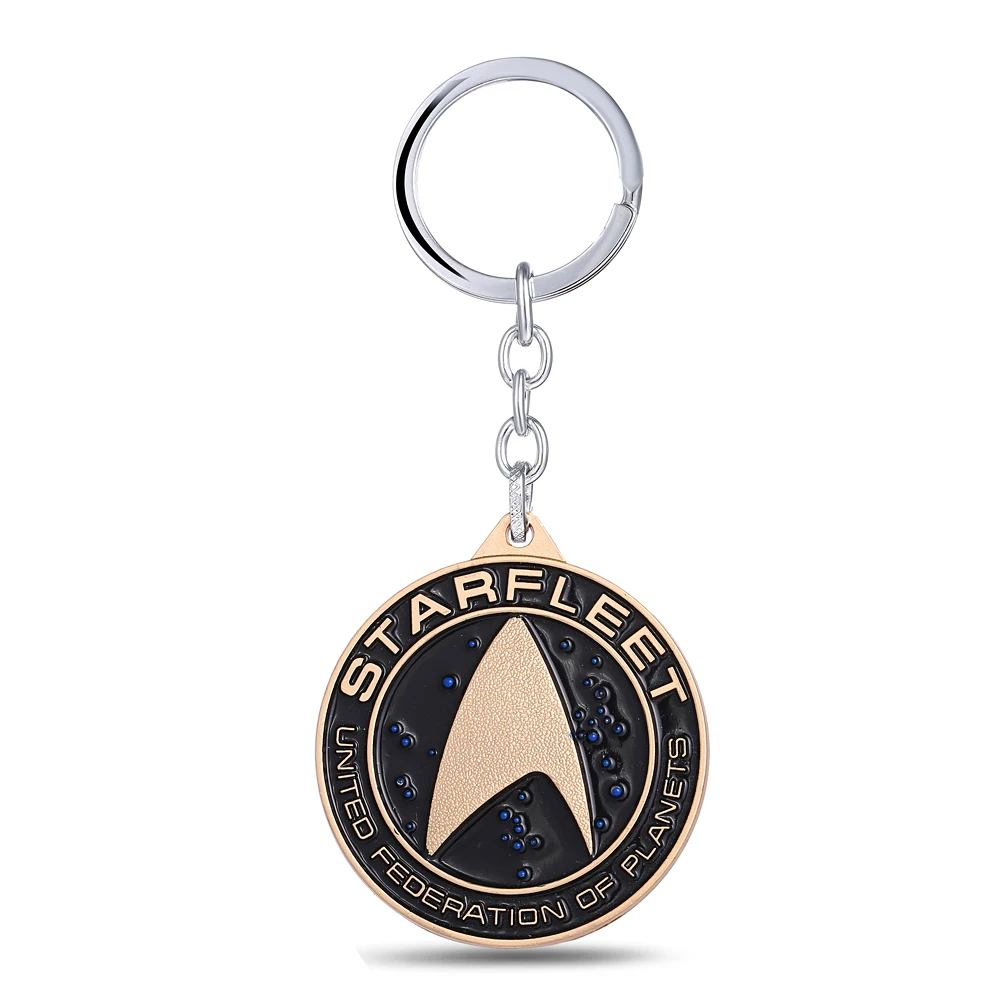 Hot Movie Star Trek Keychain Shield Key Rings Friend Gift Key chain Jewelry Key Holder for Car YS11065
Hot Movie Star Trek Keychain Shield Key Rings Friend Gift Key chain Jewelry Key Holder for Car YS11065
