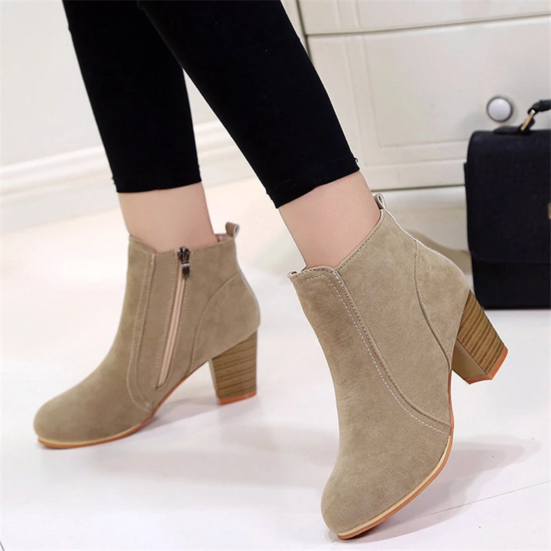 Women boots 2018 new autumn Martin boots female high heel women ankle boots women fashion shoes
Women boots 2018 new autumn Martin boots female high heel women ankle boots women fashion shoes