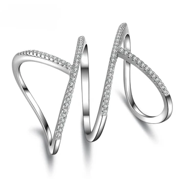 Special Design Charm Promise Fashion Rings For Women Girls With Full Shiny CZ 925 Sterling Silver Fashion Jewelry
Special Design Charm Promise Fashion Rings For Women Girls With Full Shiny CZ 925 Sterling Silver Fashion Jewelry