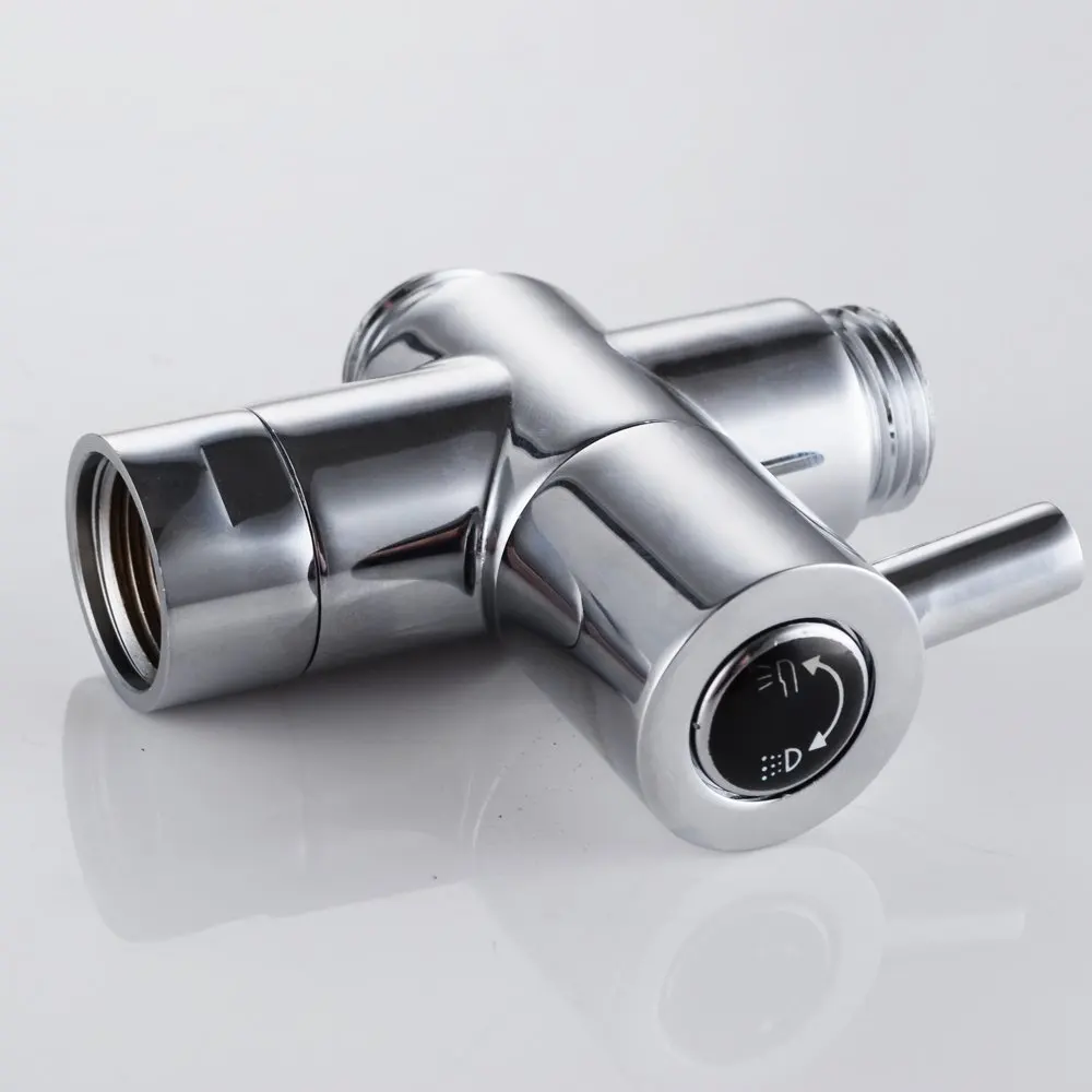 Description Picture 4 of itemChrome handheld bidet spray shattaf Health Cleaning sprayer Toilet Bidet Faucet Shower Spray Set with 1/2 Diverter Valve--SM779