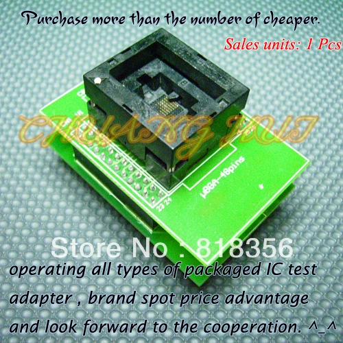 UBGA-48PINS Programmer Adapter BGA48-DIP48 CBGOOO-035 7.236x10.850 Adapter/IC SOCKET/IC Test Socket
UBGA-48PINS Programmer Adapter BGA48-DIP48 CBGOOO-035 7.236x10.850 Adapter/IC SOCKET/IC Test Socket
