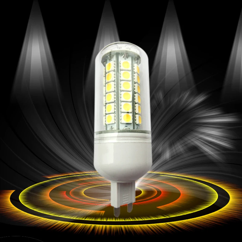G9 LED Lamp Bulb 110V SMD 5050 Corn Bulb 48 LEDs Chandelier Candle LED Light For Home Decoration Ampoule
G9 LED Lamp Bulb 110V SMD 5050 Corn Bulb 48 LEDs Chandelier Candle LED Light For Home Decoration Ampoule