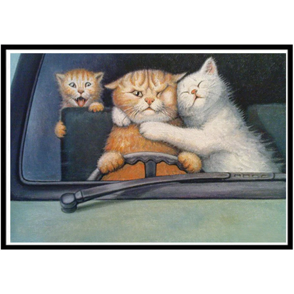 5D DIY Diamond Painting Cats 3D Diamond Embroidery Animal Cross Stitch Needlework Home Decor Round Drill Children's gifts
5D DIY Diamond Painting Cats 3D Diamond Embroidery Animal Cross Stitch Needlework Home Decor Round Drill Children's gifts