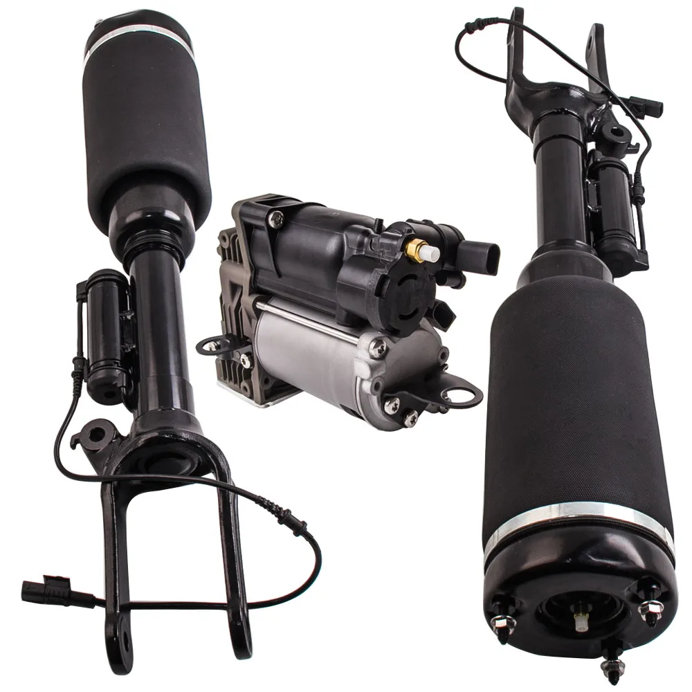2PCS Complete Shock Strut Air Suspension Compressor Pump Air Suspension w/ ADS for Mercedes-Benz R320 2513202704 2513202104
2PCS Complete Shock Strut Air Suspension Compressor Pump Air Suspension w/ ADS for Mercedes-Benz R320 2513202704 2513202104