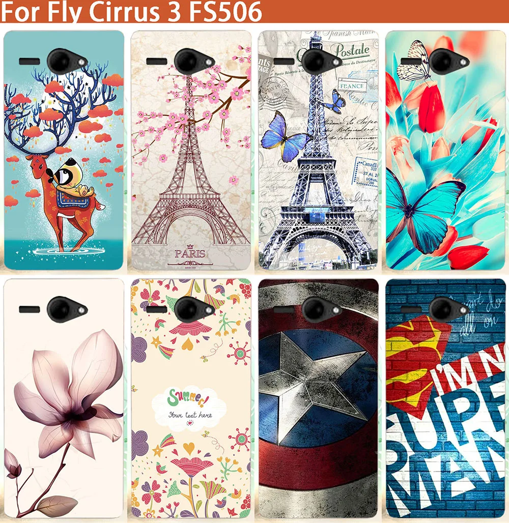 Case For Fly FS506 Cirrus 3 FS 506 New styles DIY Colorful SOFT TPU Silicone patterns Covers For Fly Cirrus 3 FS506
Case For Fly FS506 Cirrus 3 FS 506 New styles DIY Colorful SOFT TPU Silicone patterns Covers For Fly Cirrus 3 FS506