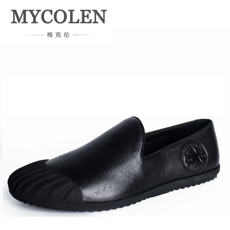 MYCOLEN Men Leather Shoes Casual Loafers For Spring Autumn New Light Comfortable Round Toe Flats Solid Rubber Shoes Schoenen
MYCOLEN Men Leather Shoes Casual Loafers For Spring Autumn New Light Comfortable Round Toe Flats Solid Rubber Shoes Schoenen