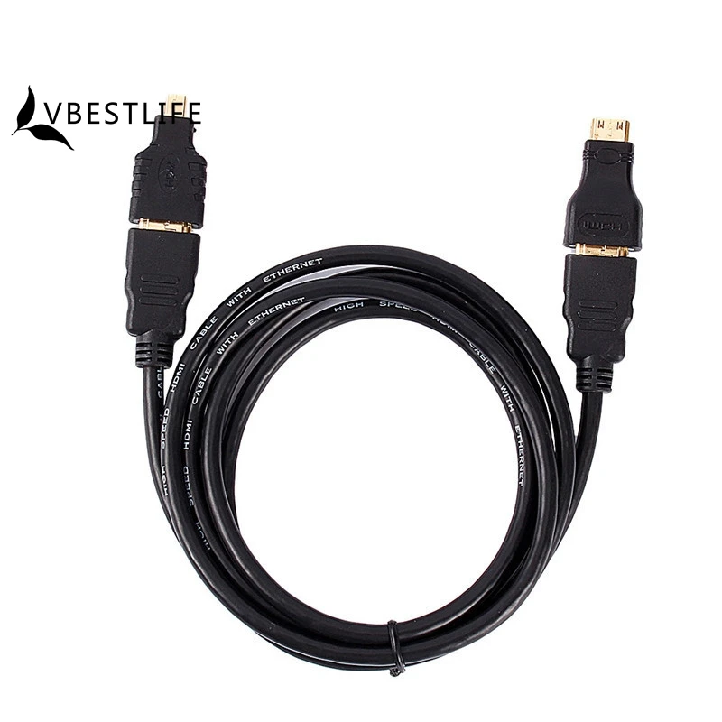 Full HD 3 In 1 HDMI TO HDMI Mini HDMI Micro HDMI Cable V1.4 Gold-plating Adapter Converter for Xbox 360 HDTV 1080P Mobile etc
Full HD 3 In 1 HDMI TO HDMI Mini HDMI Micro HDMI Cable V1.4 Gold-plating Adapter Converter for Xbox 360 HDTV 1080P Mobile etc