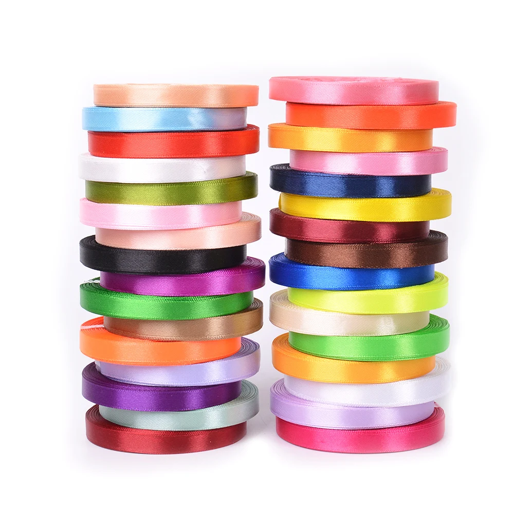 25Yards/Roll Grosgrain Satin Ribbons for Wedding Christmas Party Decorations DIY Bow Craft Ribbons Card Gifts Wrapping Supplies
25Yards/Roll Grosgrain Satin Ribbons for Wedding Christmas Party Decorations DIY Bow Craft Ribbons Card Gifts Wrapping Supplies