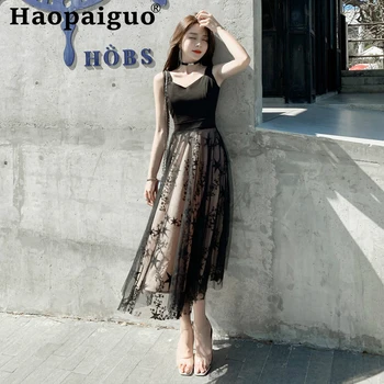 Plus Size Mesh Patchwork Korean Dress Women Print Star Corset Vacation Summer Dress Women Big Swing Korean Black Ladies Dresses
Plus Size Mesh Patchwork Korean Dress Women Print Star Corset Vacation Summer Dress Women Big Swing Korean Black Ladies Dresses