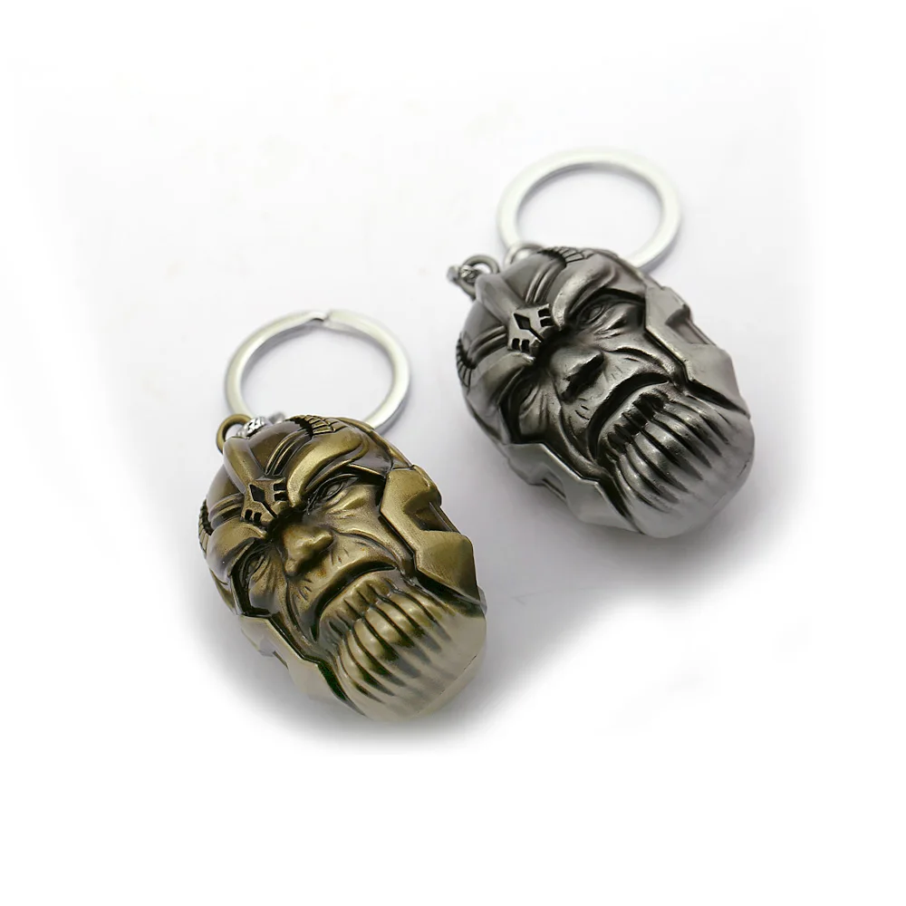 Julies The Avengers Thanos Keychain Metal Pendant 3D Skull Keyring Holder Men Jewelry Skeleton Figures Chaveiro
Julies The Avengers Thanos Keychain Metal Pendant 3D Skull Keyring Holder Men Jewelry Skeleton Figures Chaveiro