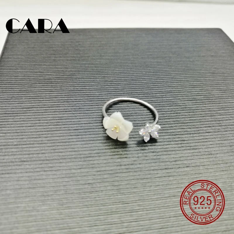 2018 new arrival 925 sterling silver rings women fashion Seashell flower rings with Cubic zirconia stones open rings CARA0143
2018 new arrival 925 sterling silver rings women fashion Seashell flower rings with Cubic zirconia stones open rings CARA0143