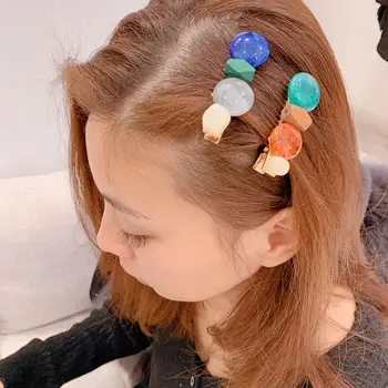 New 2PCS Korea Vintage Geometric Round Acetic Acid Acrylic Beads Hair Clips Shiny Rhinestones Hairpins Hair Accessories DropShip
New 2PCS Korea Vintage Geometric Round Acetic Acid Acrylic Beads Hair Clips Shiny Rhinestones Hairpins Hair Accessories DropShip