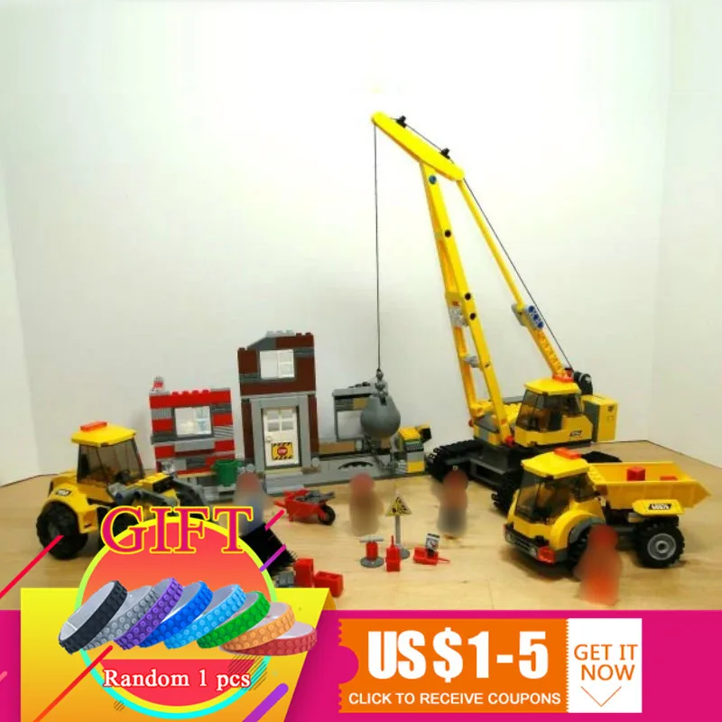 02042 869PCS City Demolition Site set Compatible with 60076 Building Blocks Bricks Toys for Kids gift
02042 869PCS City Demolition Site set Compatible with 60076 Building Blocks Bricks Toys for Kids gift