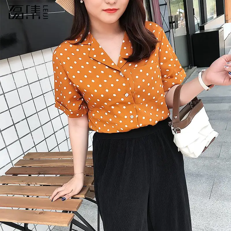 Blouse For Women Plus Size Casual Broadcloth Short Retro Polka Dot Square Collar Cardigan Top Women 4xl
Blouse For Women Plus Size Casual Broadcloth Short Retro Polka Dot Square Collar Cardigan Top Women 4xl