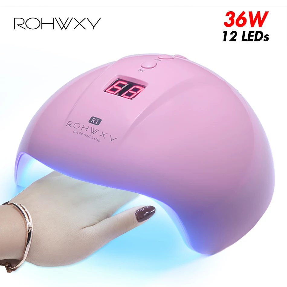 ROHWXY 36W UV Lamp LED Nail Lamp Nail Dryer USB Drying All Gels Polish LCD Display Nail Art Tools For Manicure Drying Lamp
ROHWXY 36W UV Lamp LED Nail Lamp Nail Dryer USB Drying All Gels Polish LCD Display Nail Art Tools For Manicure Drying Lamp
