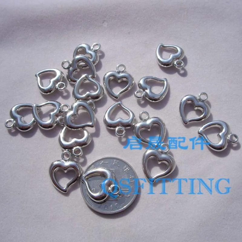 Rhodium Plated CCB Pendants Heart Shape Rhodium Plated Plastic Charms DIY Jewelry Accessories Handmade Bracelet Findings 50pcs
Rhodium Plated CCB Pendants Heart Shape Rhodium Plated Plastic Charms DIY Jewelry Accessories Handmade Bracelet Findings 50pcs