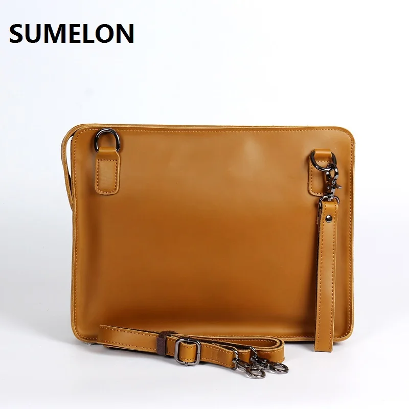 Genuine Leather Men Bags Handbags Should Bag Messenger Bags Business Crazy Horse Leather Ipad Envelop Bag
Genuine Leather Men Bags Handbags Should Bag Messenger Bags Business Crazy Horse Leather Ipad Envelop Bag