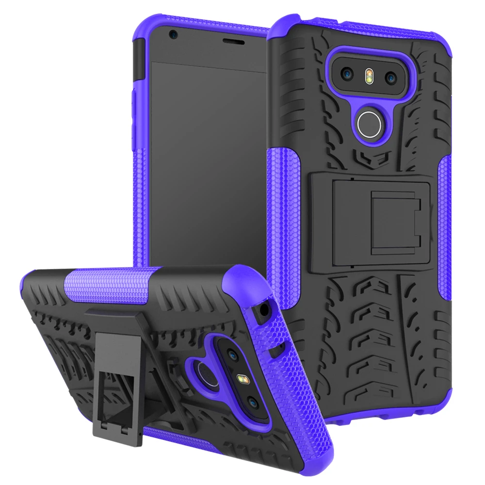 Heavy Duty Armor Shockproof With Stand Function Cover Cases For LG G6 stylus 3 V6 / LV3 / MS210 / K8 2017 V20 power style
Heavy Duty Armor Shockproof With Stand Function Cover Cases For LG G6 stylus 3 V6 / LV3 / MS210 / K8 2017 V20 power style