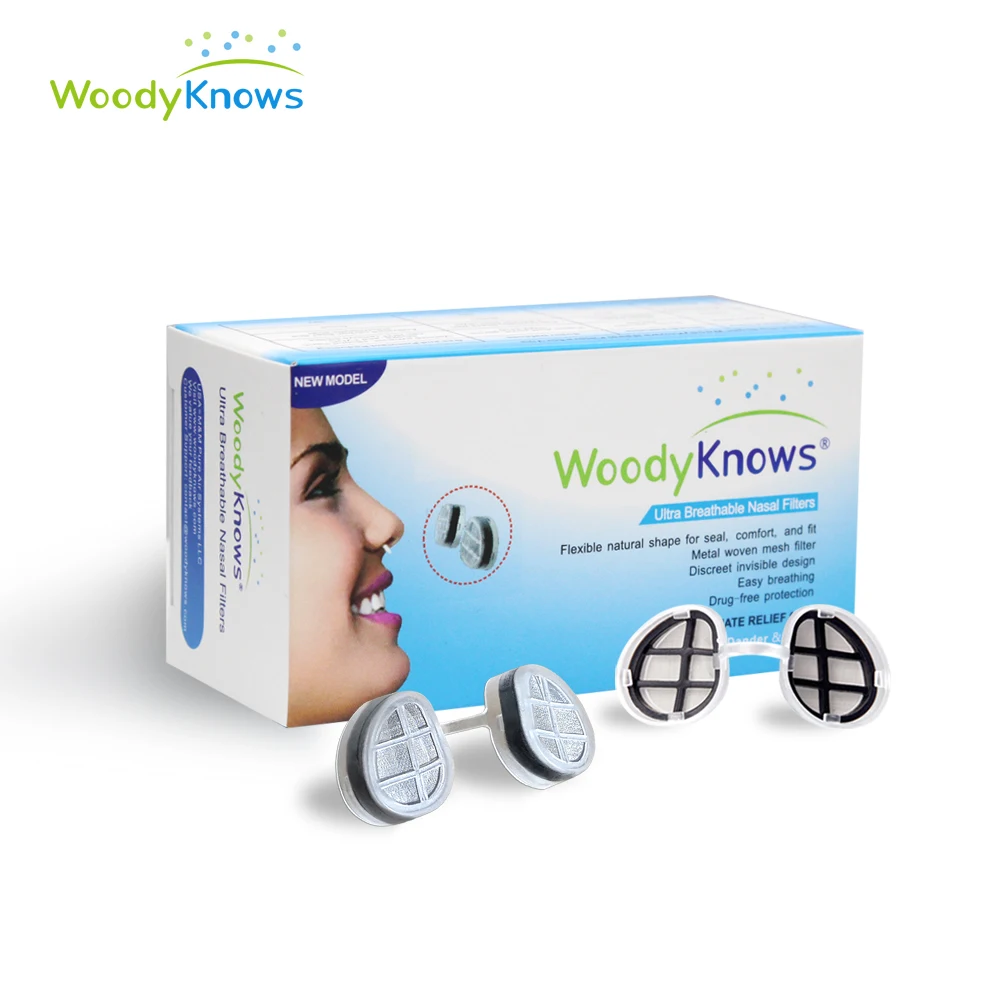 

Ultra Breathable Nasal Filters Nose Masks, Anti Pollen Allergies Dust Pet Dander Allergy Hayfever Relief Mold (2nd Gen)