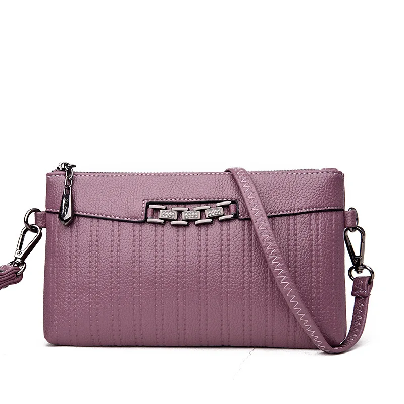 Women's Genuine Leather Handbags Small Cow Leather Clutches Bag Shoulder CrossBody Bags Fashion Soft Diamonds Women Bags
Women's Genuine Leather Handbags Small Cow Leather Clutches Bag Shoulder CrossBody Bags Fashion Soft Diamonds Women Bags