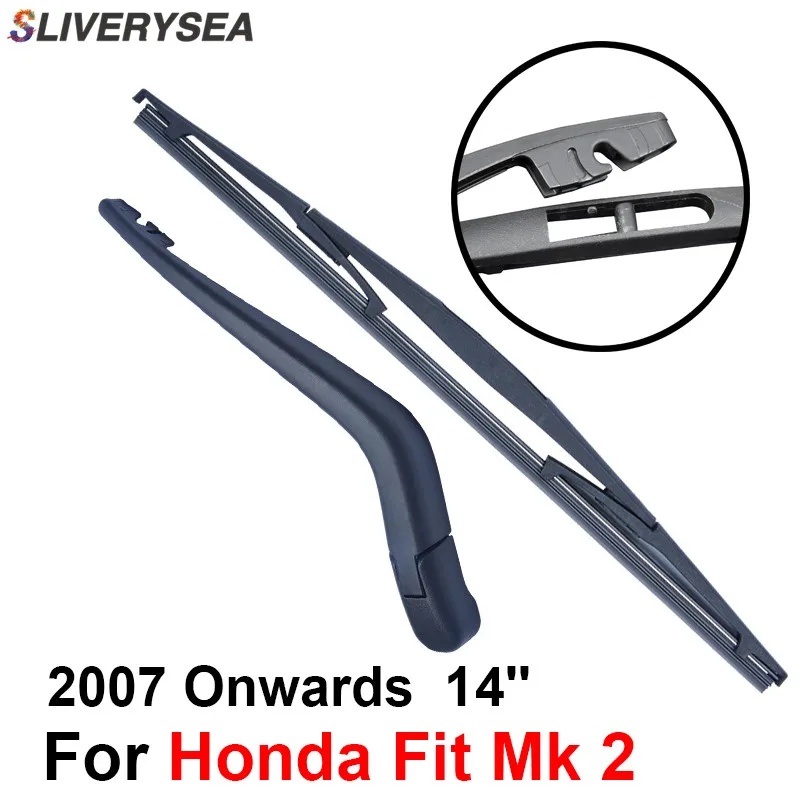 SLIVERYSEA Rear Windscreen Wiper and Arm For Honda Airwave 2009 Onwards 14'' 5 door wagon High Quality Iso9000 Natural Rubber
SLIVERYSEA Rear Windscreen Wiper and Arm For Honda Airwave 2009 Onwards 14'' 5 door wagon High Quality Iso9000 Natural Rubber