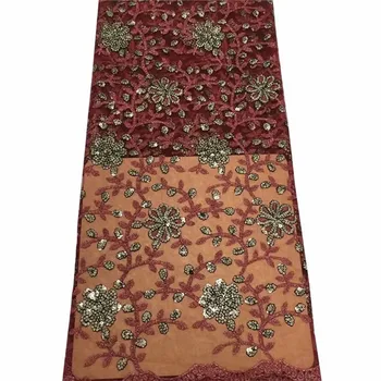 2019 high quality sequence French Nigerian sequins net lace African tulle mesh sequence lace fabric for dress 5 yards
2019 high quality sequence French Nigerian sequins net lace African tulle mesh sequence lace fabric for dress 5 yards
