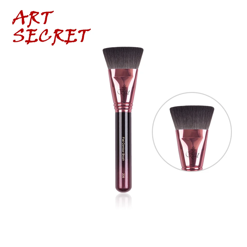 Artsecret 208 Flat Contour Brush Makeup Brushes Cosmetic Tools Synthetic Hair Laser Logo Rose Aluminum Ferrule Wooden Handle
Artsecret 208 Flat Contour Brush Makeup Brushes Cosmetic Tools Synthetic Hair Laser Logo Rose Aluminum Ferrule Wooden Handle