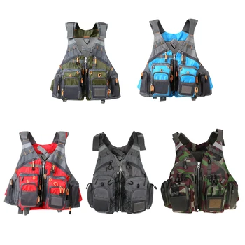 MrY Fly Fishing Vest Adjustable Mesh Mutil-Pocket Outdoor Sport Life Safety Jacket Swimming Sail for fishing clothes
MrY Fly Fishing Vest Adjustable Mesh Mutil-Pocket Outdoor Sport Life Safety Jacket Swimming Sail for fishing clothes