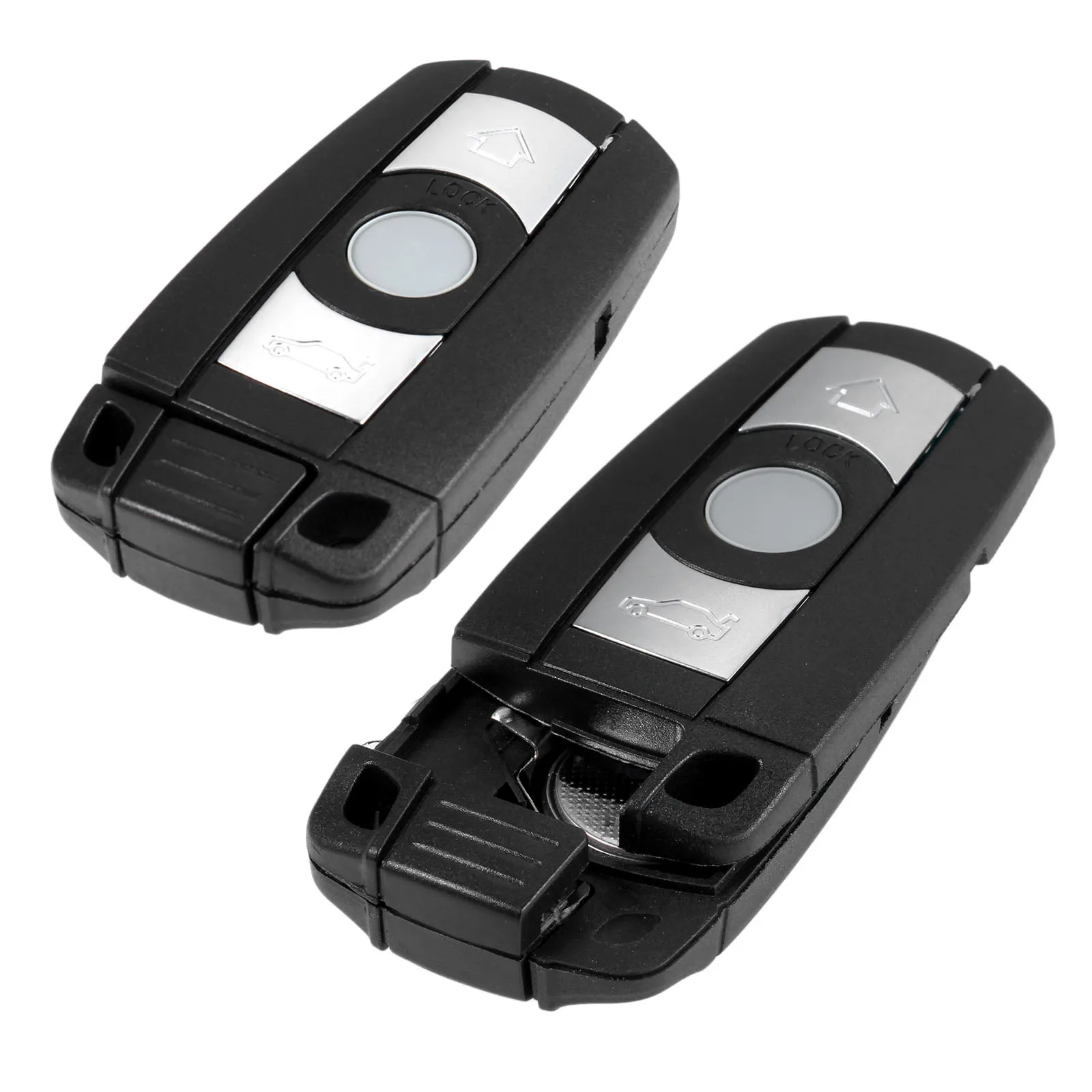 2Pc Smart Key Shell 3 Button Remote Car Key Case KR55WK49127 123 For BMW 328i 330i 335i 525i 528i 530i 535i 550i Replacement Fob
2Pc Smart Key Shell 3 Button Remote Car Key Case KR55WK49127 123 For BMW 328i 330i 335i 525i 528i 530i 535i 550i Replacement Fob
