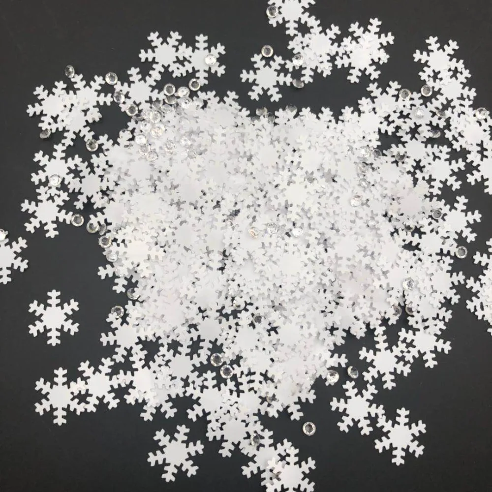 White Diamond snowflakes/15 grams Sequins PVC Flat for DIY Card Making Craft Color Collection
White Diamond snowflakes/15 grams Sequins PVC Flat for DIY Card Making Craft Color Collection