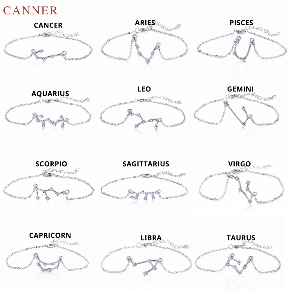 Zodiac Twelve Constellations Anklets for Women Cubic Zirconia Star Anklet Ankle Bracelet Leg Foot Chain Jewelry Gift C40
Zodiac Twelve Constellations Anklets for Women Cubic Zirconia Star Anklet Ankle Bracelet Leg Foot Chain Jewelry Gift C40