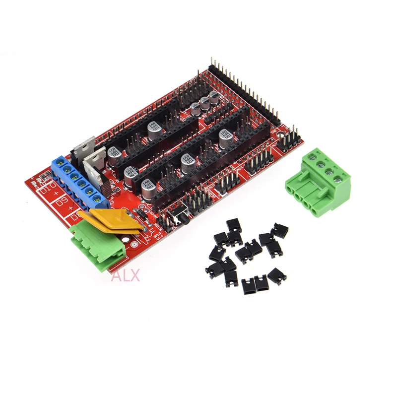 3D Printers Parts RAMPS 1.4 Control Board Panel Part Motherboard Shield Red Black Controls Ramps1.4 Boards Accessories
3D Printers Parts RAMPS 1.4 Control Board Panel Part Motherboard Shield Red Black Controls Ramps1.4 Boards Accessories