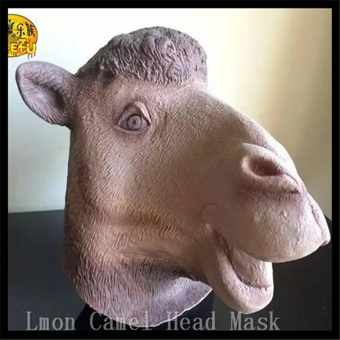 Free shipping New Halloween Cosplay Eco-friendly Fancy Dress Rubber Latex Full Face Realistic Camel Head Mask Animal Camel Mask
Free shipping New Halloween Cosplay Eco-friendly Fancy Dress Rubber Latex Full Face Realistic Camel Head Mask Animal Camel Mask