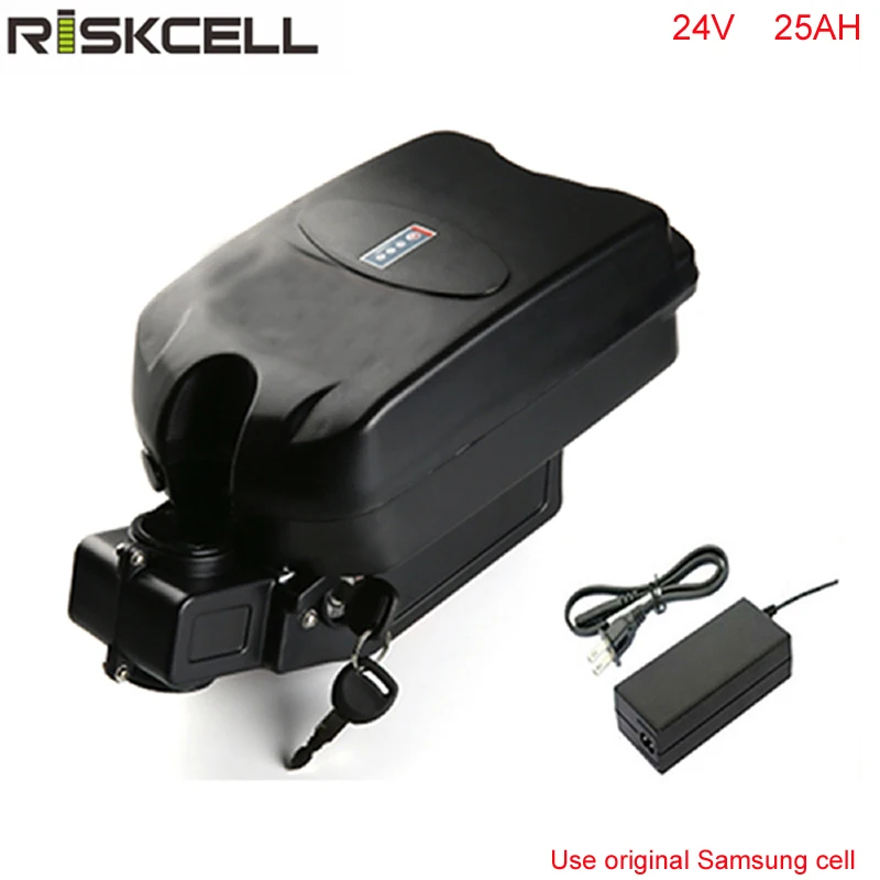 Electric bicycle 24V 25Ah Samsung ebike battery With 29.4v 2a charger 24v 25ah Li-ion battery 24v 25a E-bike battery+BMS
Electric bicycle 24V 25Ah Samsung ebike battery With 29.4v 2a charger 24v 25ah Li-ion battery 24v 25a E-bike battery+BMS