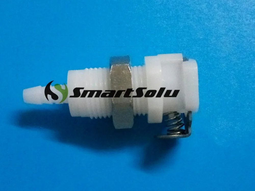 Free shipping 1pcs 1/8'' CPC female Quick-Disconnect Tube Coupling Through-Wall Socket with Valve 1/8'' to 3-4mm tube
Free shipping 1pcs 1/8'' CPC female Quick-Disconnect Tube Coupling Through-Wall Socket with Valve 1/8'' to 3-4mm tube