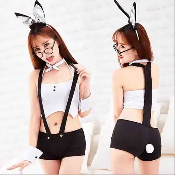 Sexy Lace Bunny Girl Lingerie Female Nightclub Party Costume Role Playing Clothing Bunny Girls Uniform Sweet Rabbit Nightwear
Sexy Lace Bunny Girl Lingerie Female Nightclub Party Costume Role Playing Clothing Bunny Girls Uniform Sweet Rabbit Nightwear