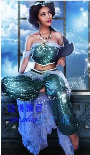 New Arrival Aladdin Jasmine Princess Cosplay Costume for Adult Custom made costume
New Arrival Aladdin Jasmine Princess Cosplay Costume for Adult Custom made costume