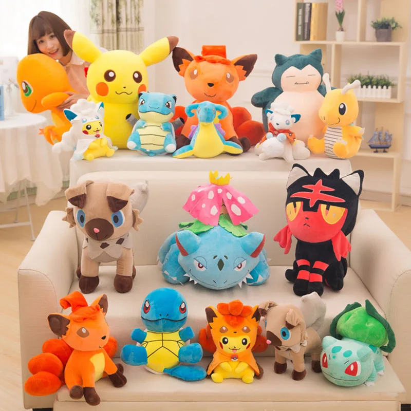 15-30cm Cartoon Snorlax Pika Charmander Plush Toys Children Gift Kawaii Baby Kids Toy pokemones Stuffed Plush Doll Toys
15-30cm Cartoon Snorlax Pika Charmander Plush Toys Children Gift Kawaii Baby Kids Toy pokemones Stuffed Plush Doll Toys