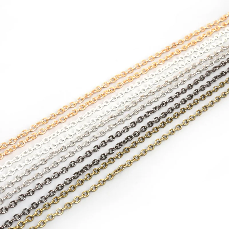 Free Shipping Iron Metal Chain Findings 5 Colors Plated Necklace Chains10m/lot for DIY Bracelet Jewelry Findings Making
Free Shipping Iron Metal Chain Findings 5 Colors Plated Necklace Chains10m/lot for DIY Bracelet Jewelry Findings Making