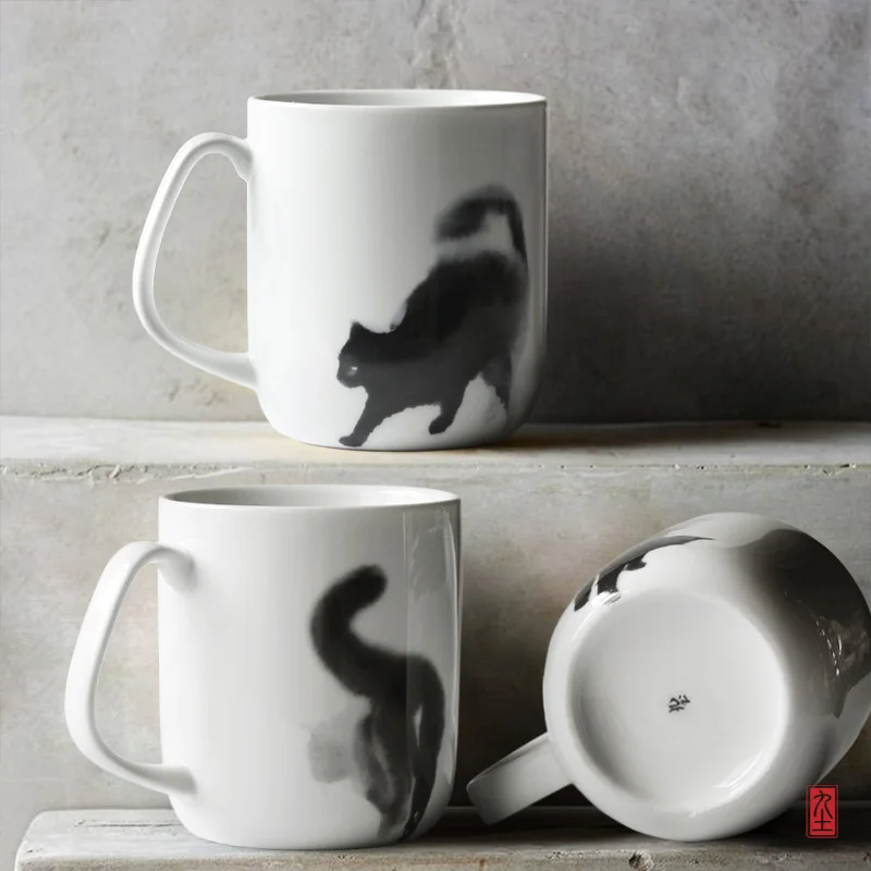 coffee mug cat printed high quality ceramic cups and mugs American style porcelain brief brand handpainted white cup 380ml
coffee mug cat printed high quality ceramic cups and mugs American style porcelain brief brand handpainted white cup 380ml